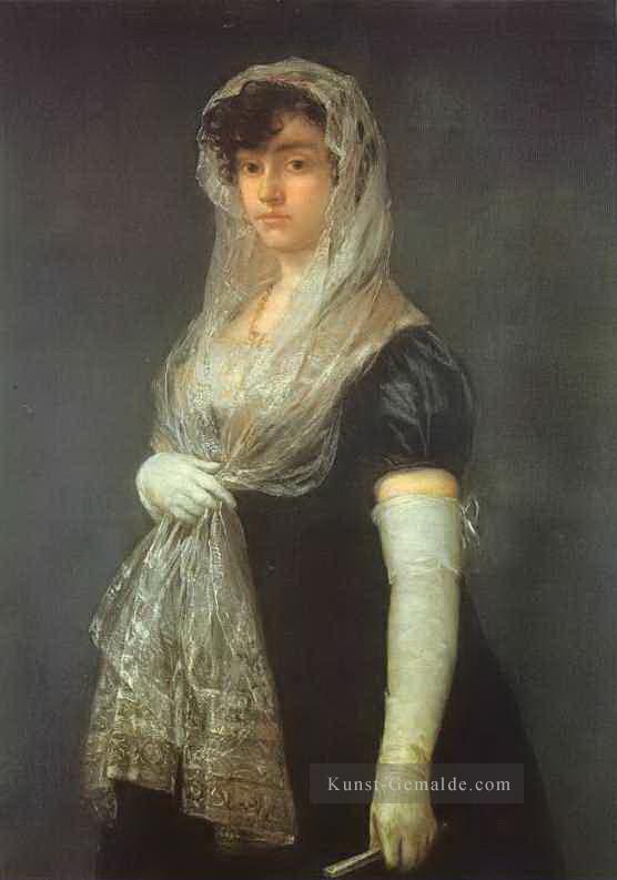 Buchhändler Ehefrau Francisco de Goya Ölgemälde